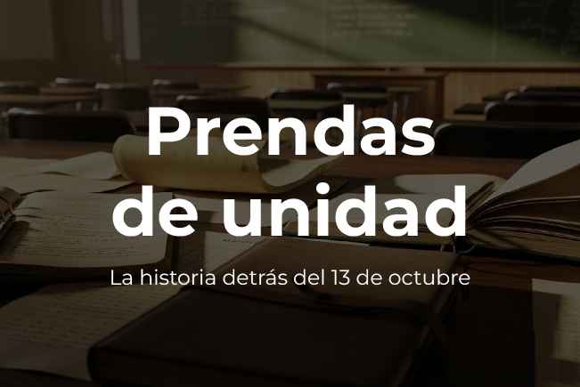 Prendas de unidad: una mirada distinta al 13 de octubre