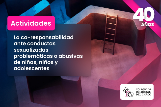 Jornadas disciplinares e interdisciplinares 2026 sobre co-responsabilidad ante conductas sexualizadas problemáticas