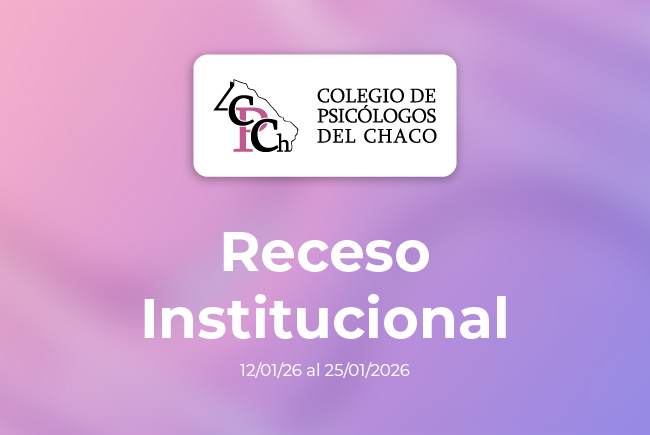 Cierre institucional por vacaciones