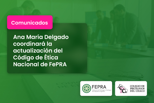 Un reconocimiento a la trayectoria profesional del Colegio de Psicólogas y Psicólogos del Chaco